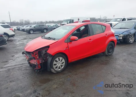 2012 Toyota Prius C Two from USA, damaged, VIN JTDKDTB32C1510385